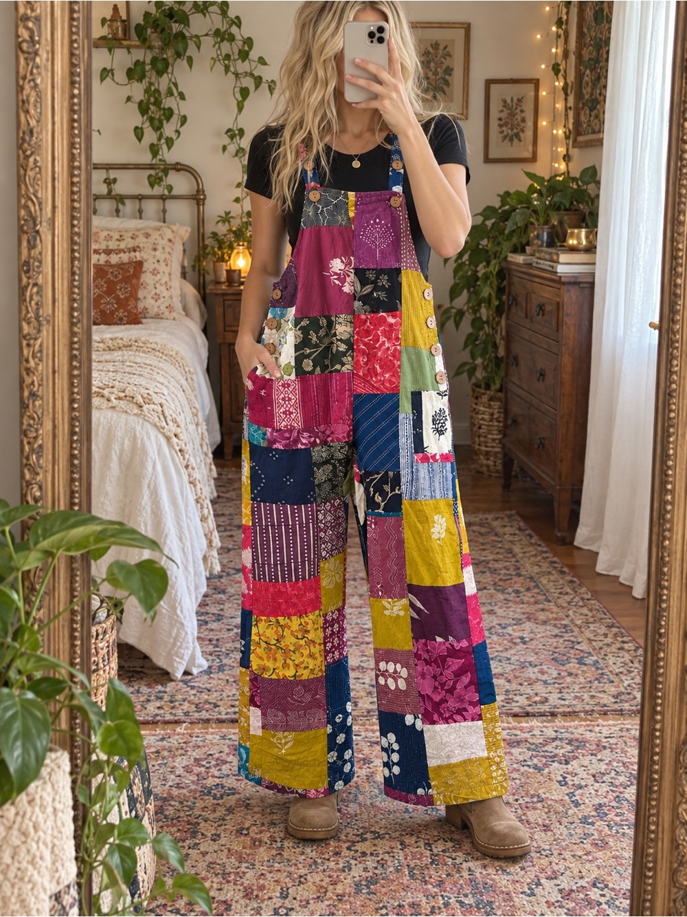 Boho overalls